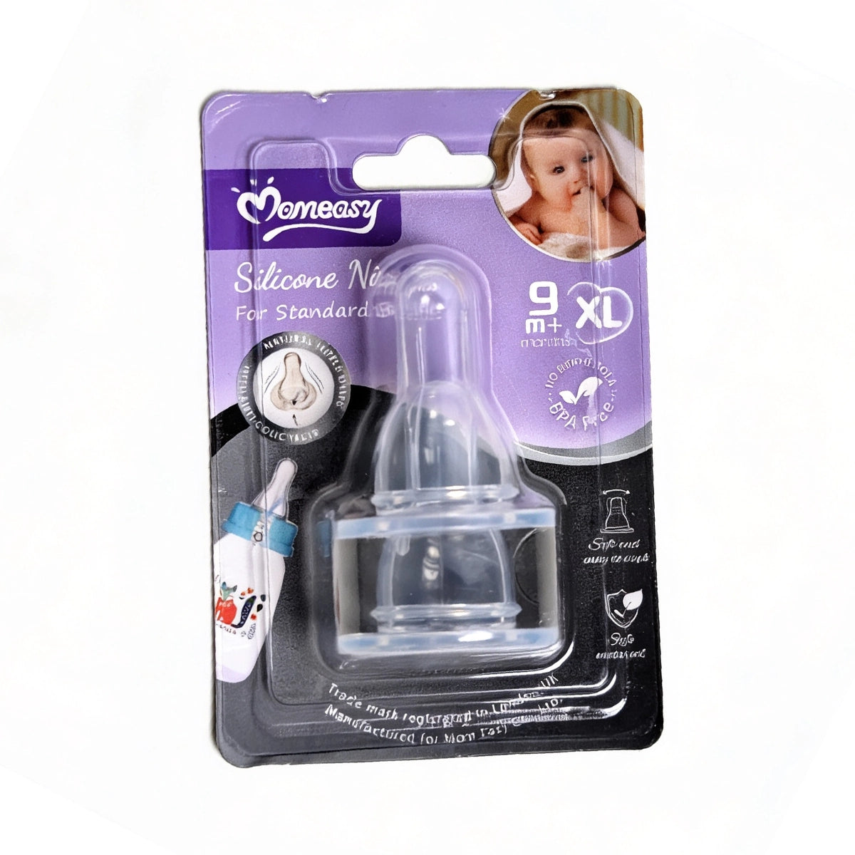 Silicone Nipples for Standard Bottles