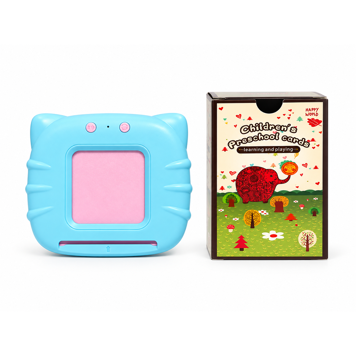 Happy World Card Early Education Device / Talking Flash Card Machine for kids