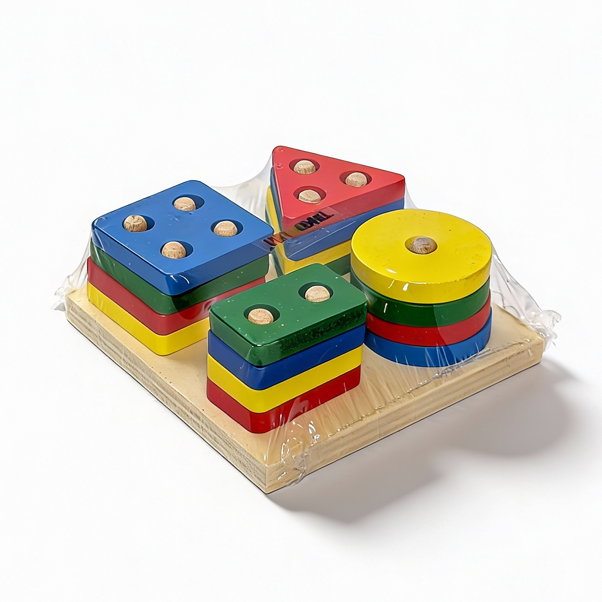 4 Shape Wooden Puzzle