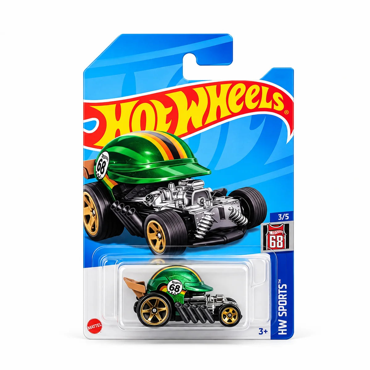 Hot Wheels HEAD GASKET HW SPORTS NEW GREEN 1:64 Diecast Car