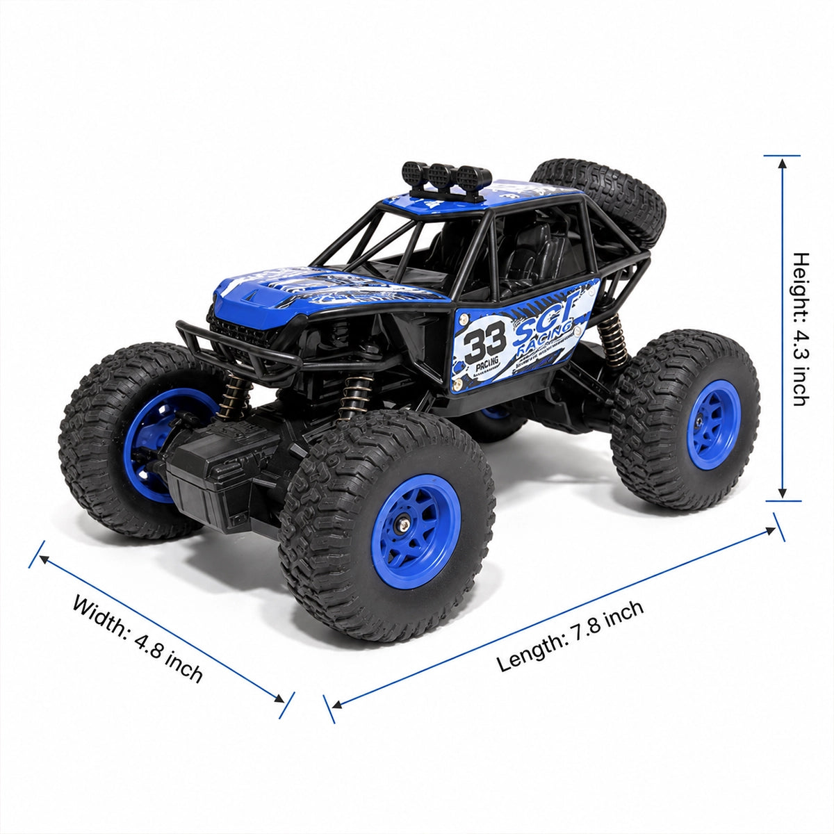 Climbing Car Cross Country