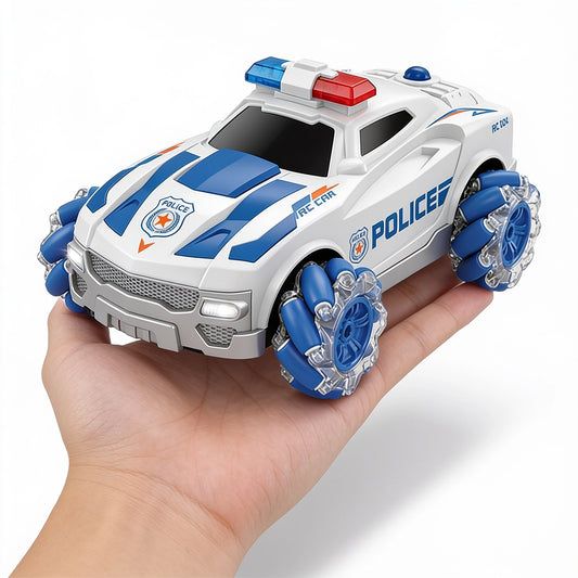 Police Wheels Stunt Car Small