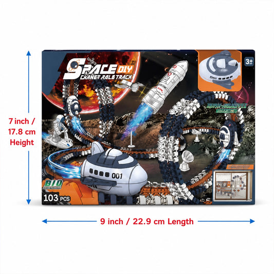 Space Diy Chanel Able Truck-103pcs