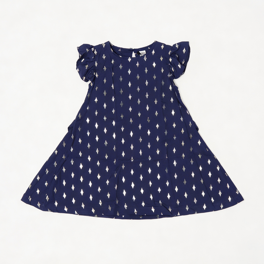 Stretch Fabrics Dress-(Frock)