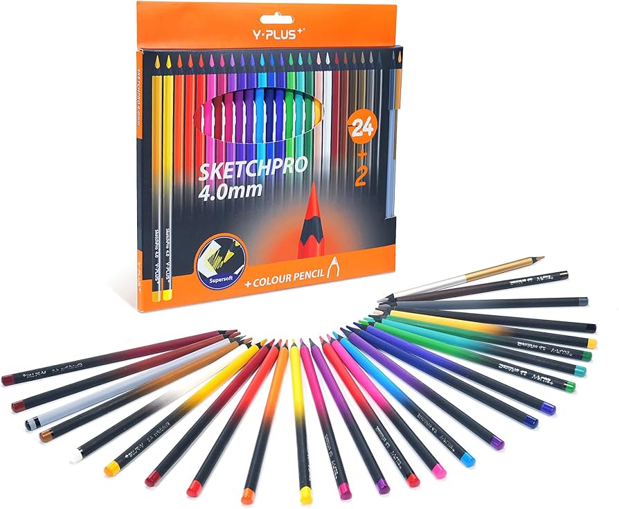 Sketchpro Colour Pencil 12pcs PC240100
