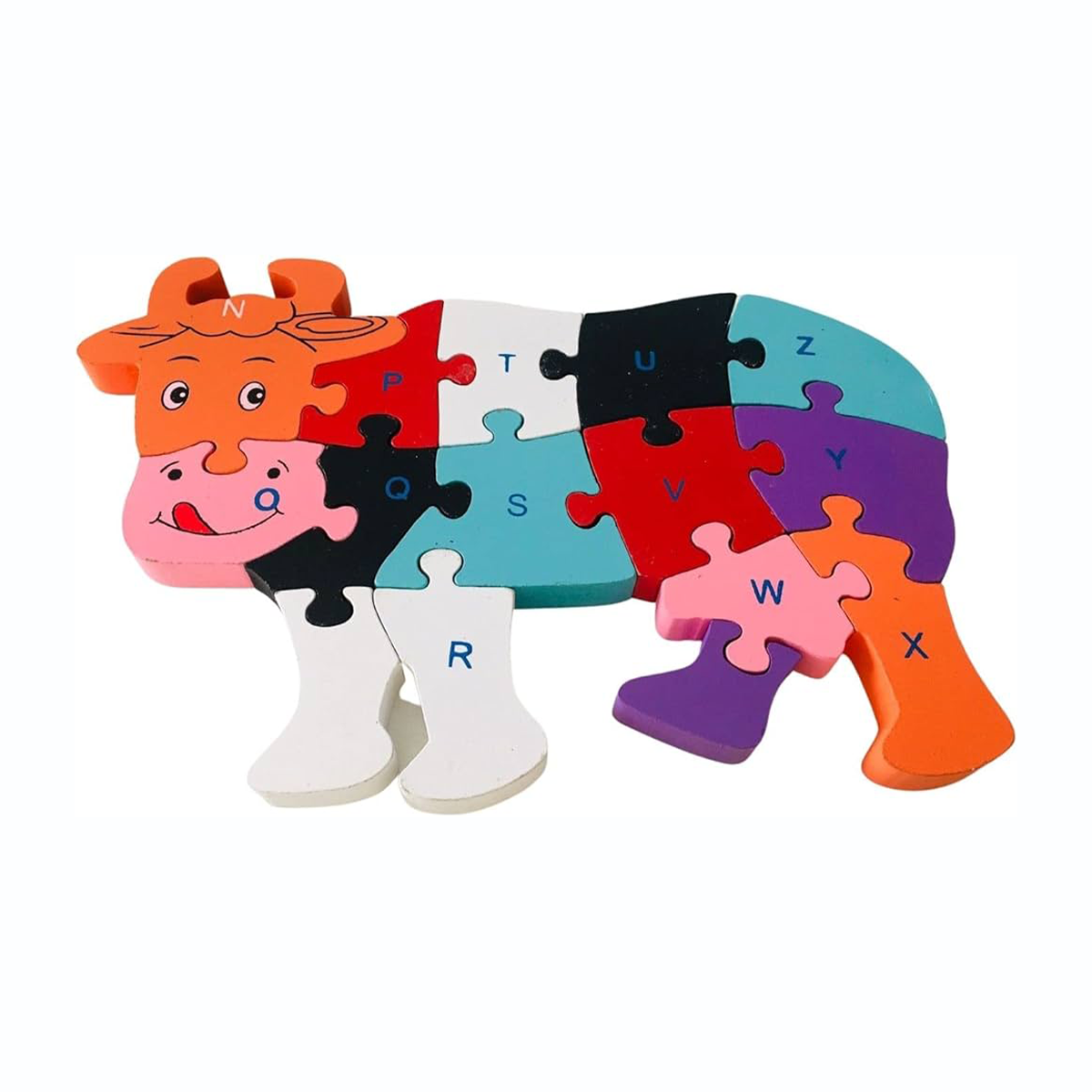 Wood Puzzle picture 123/ABC