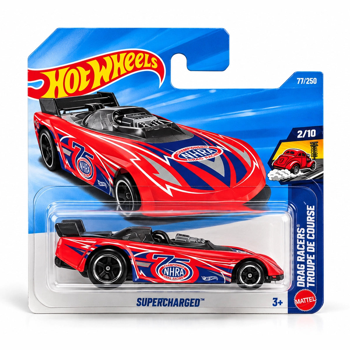 Hot Wheels Supercharged 1:64 Diecast Car