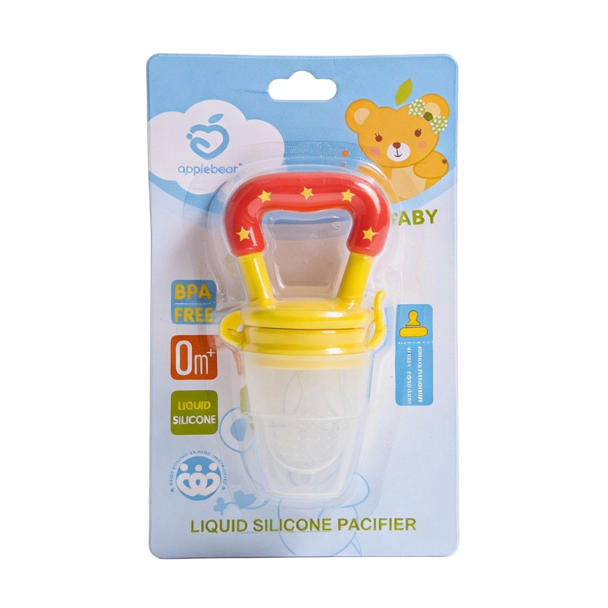 Baby Fruit Silicone Pacifier - Applebear
