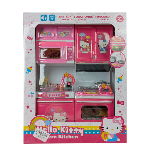 Hello Kitty Modern Kitchen