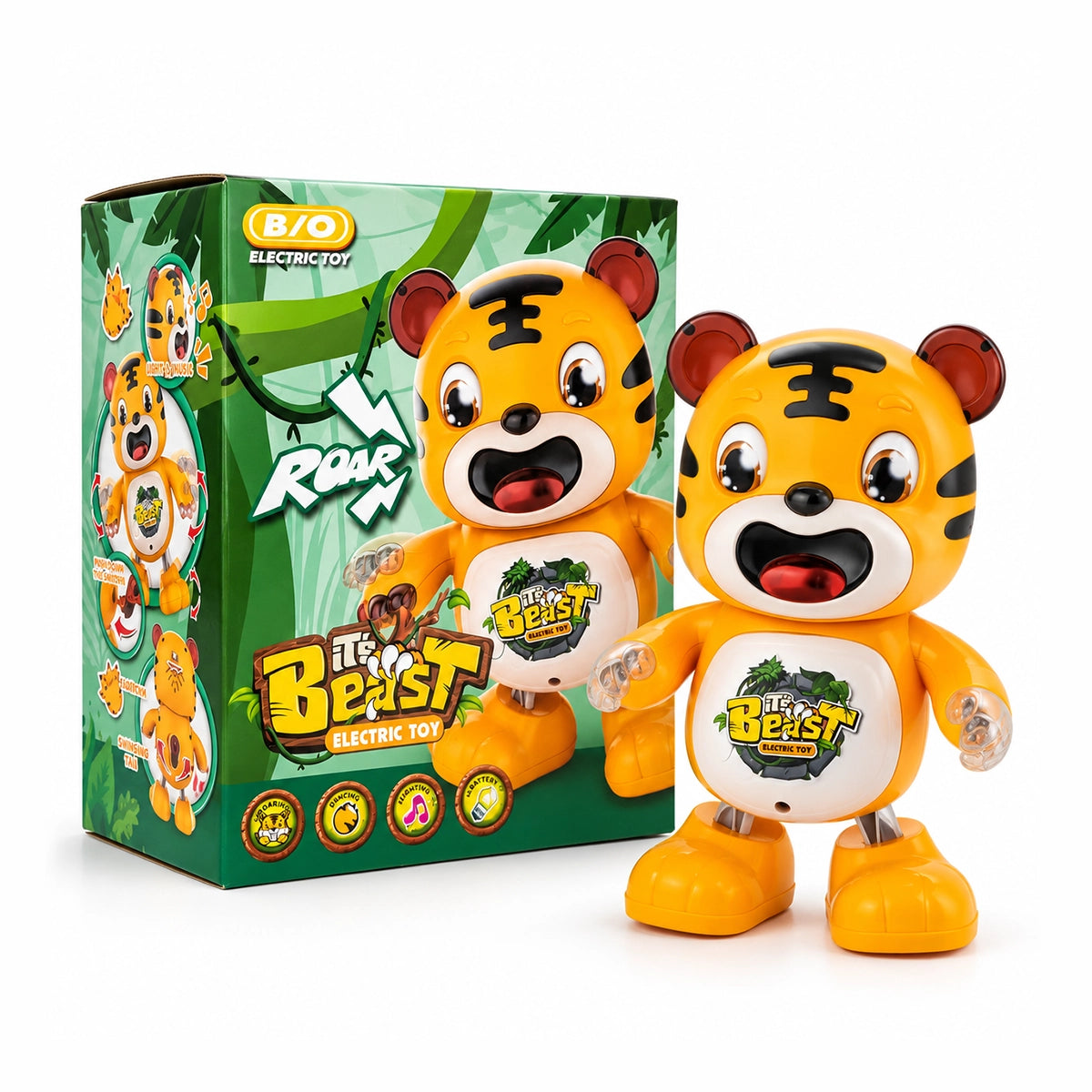 The Beast Electric Toy - Roaring Tiger with Music & Lights