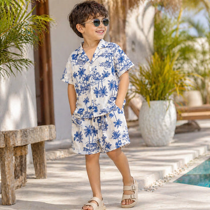 Shirt Shorts Set