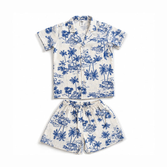 Shirt Shorts Set