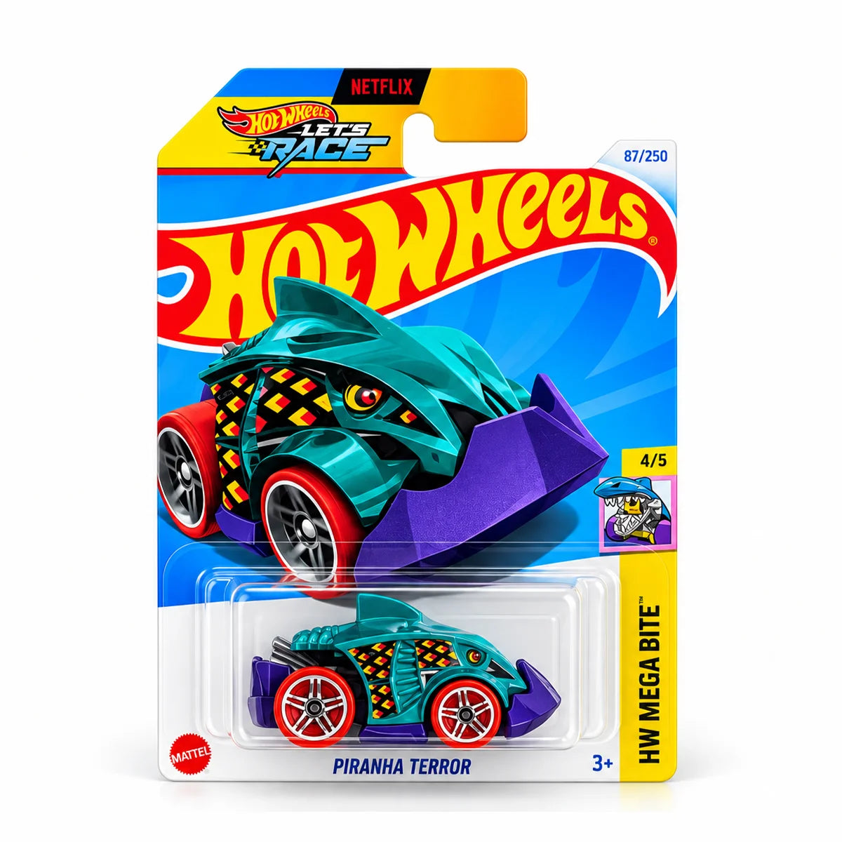 Hot Wheels Piranha Terror 1:64 Diecast Car