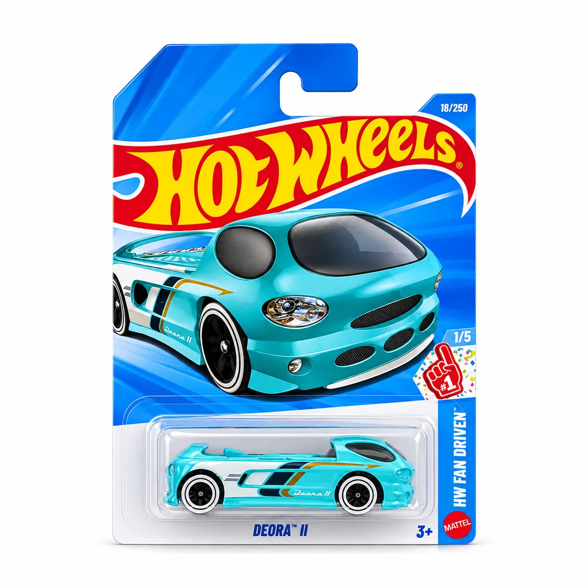 Hot Wheels HW Fan Driven 1/5 - Deora II 2026 - 1:64 Diecast Car