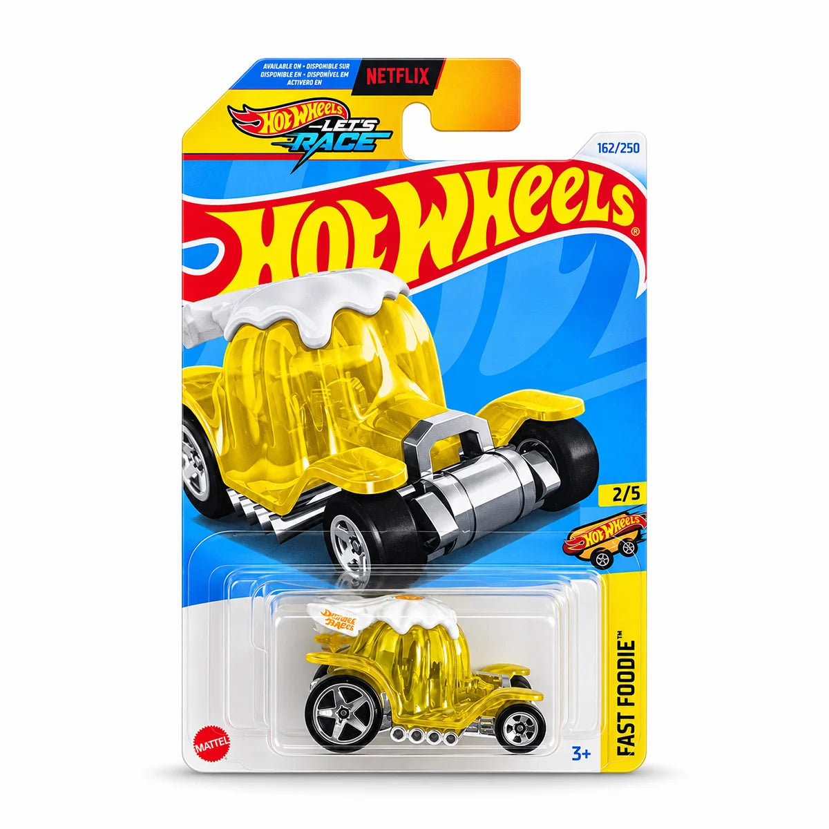 Hot Wheels Dessert Drifter, Fast Foodie 1:64 Diecast Car
