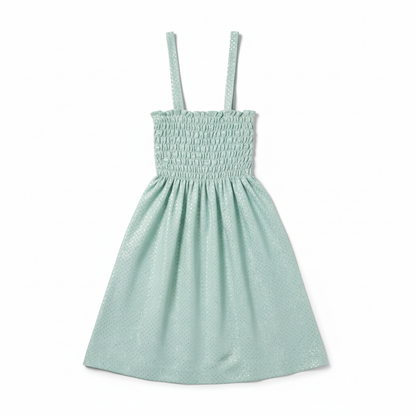Bow Striped-(Frock)