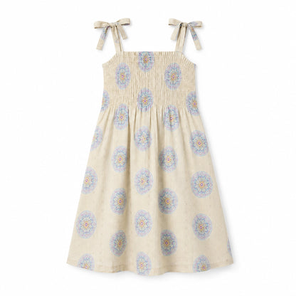 Bow Striped-(Frock)