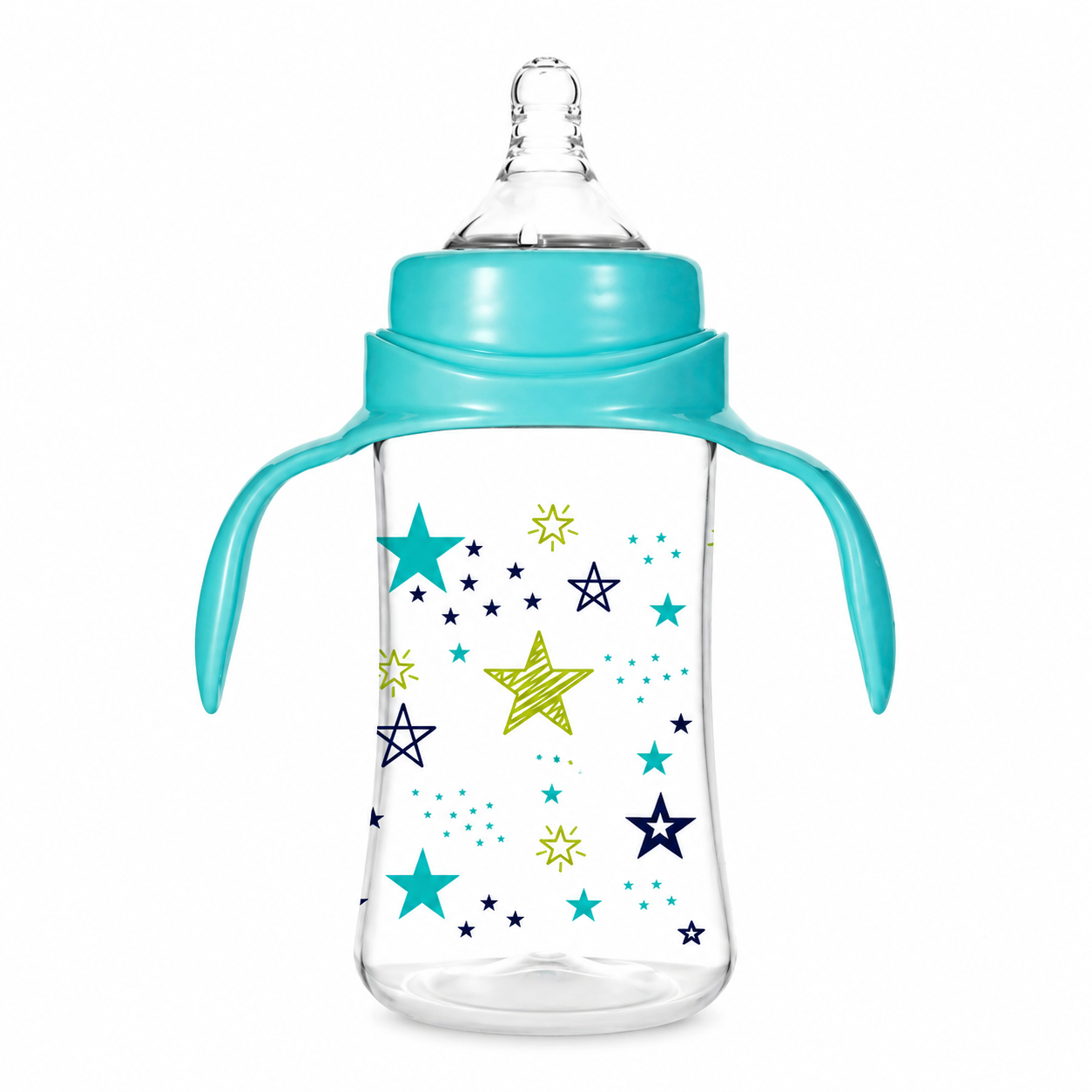 Momeasy Wide Neck PP Feeding Bottle--44761 (240ml/8oz)