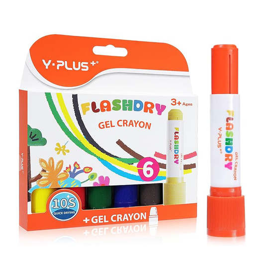 Flashdry Gel Crayon 6pcs GC240100