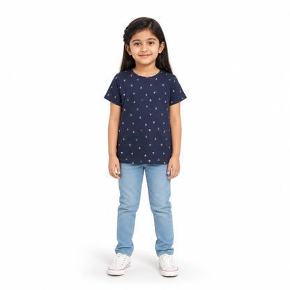 Girl T-shirt Y6-7
