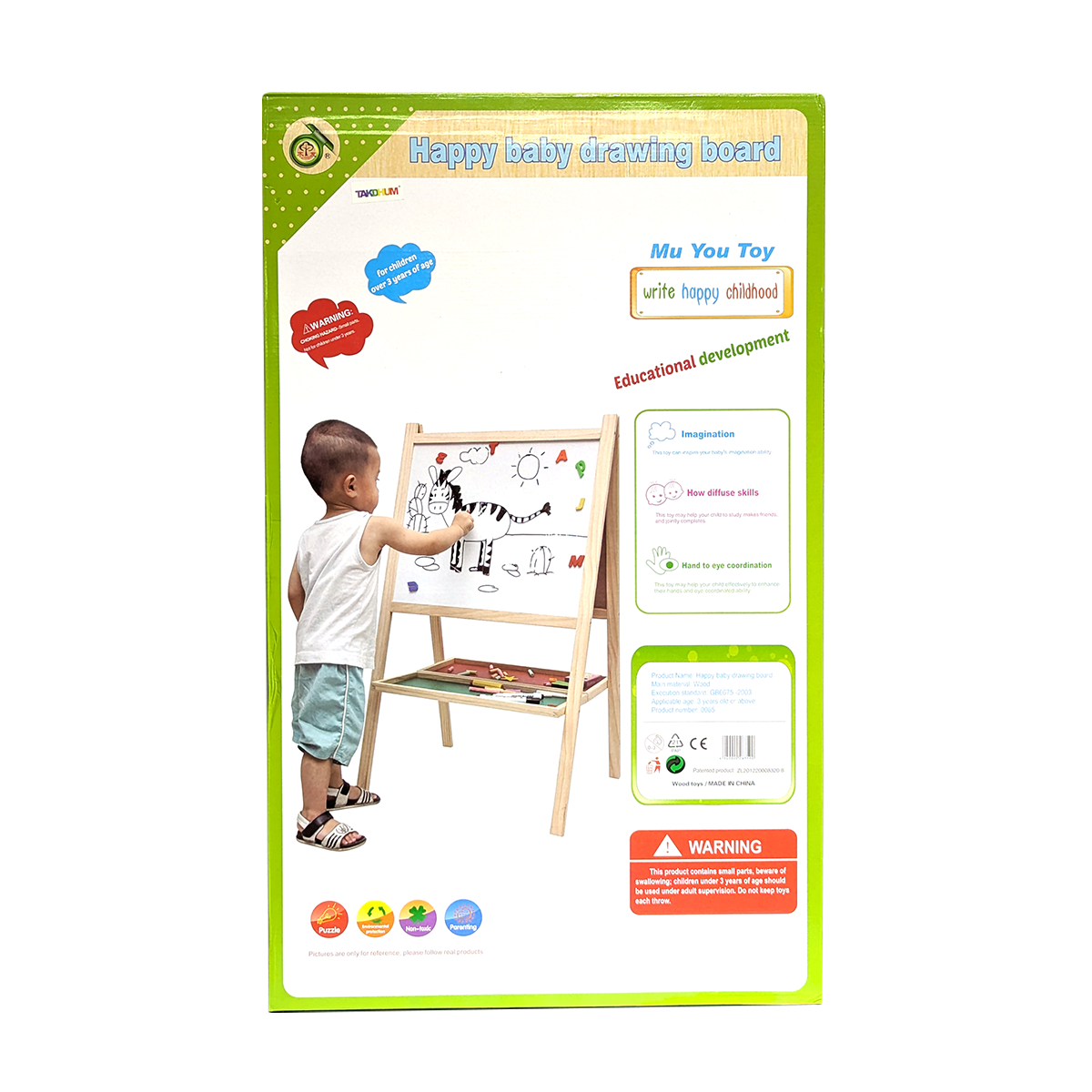 Happy Baby Drawing Board 36+