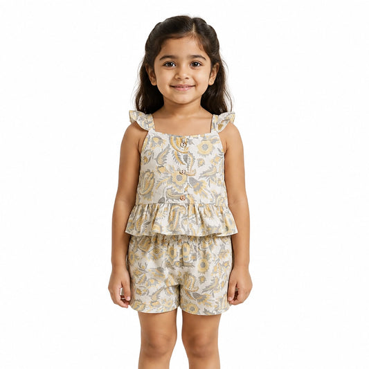 Kids Frill Top Shorts