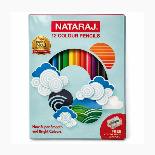 Nataraj 12 Color Pencil Small