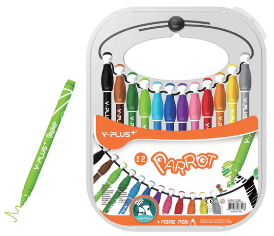 Parrot Fibre Pen 12 Pcs FP170600