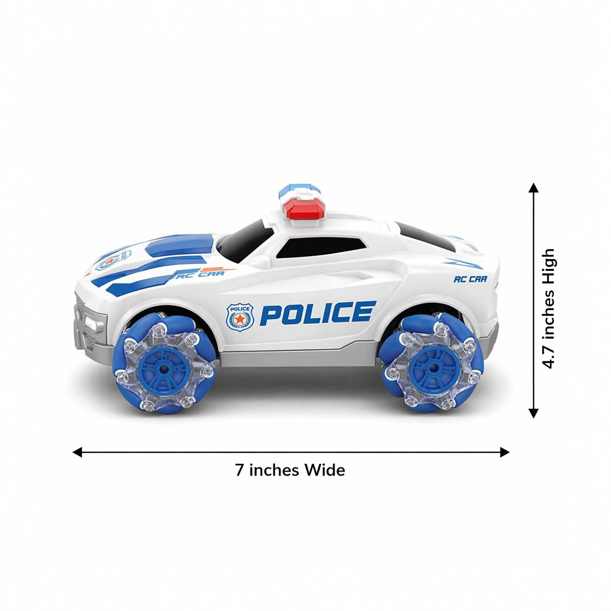 Police Wheels Stunt Car Small