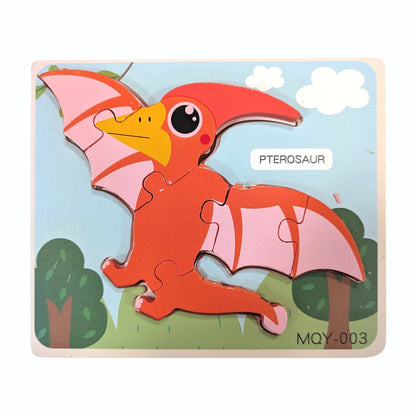 Wood Dinosaur Puzzle