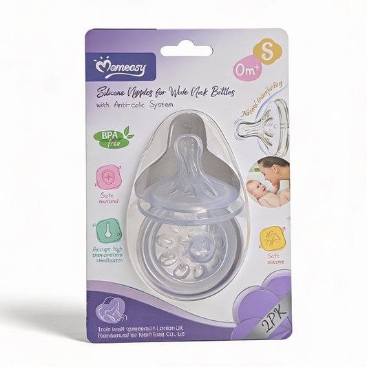 Silicone Nipples for Wide Neck Bottles