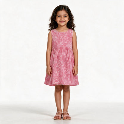 Sleeve Less Dress-(Frock)