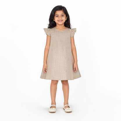 Stretch Fabrics Dress-(Frock)