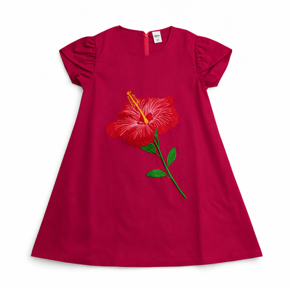 Tulip Sleeve Dress