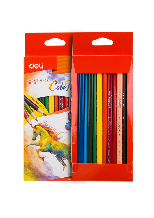 ColorRun Colored Pencils 12 C00300