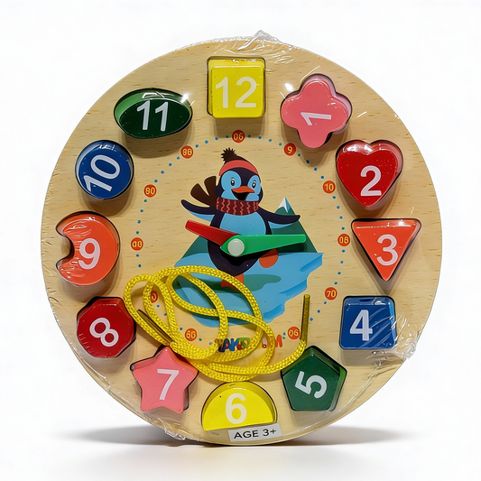 Wooden Clock Puzzle
