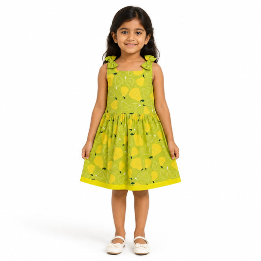 Yellow baby Frock
